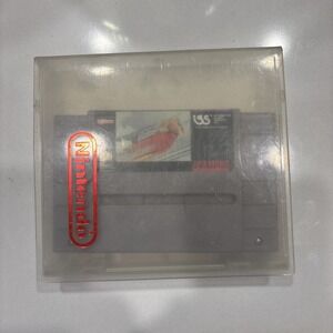 The Rocketeer SNES Super Nintendo Game Cartridge w/ Plastic Protective Case